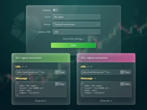 2. Настройка в Finandy